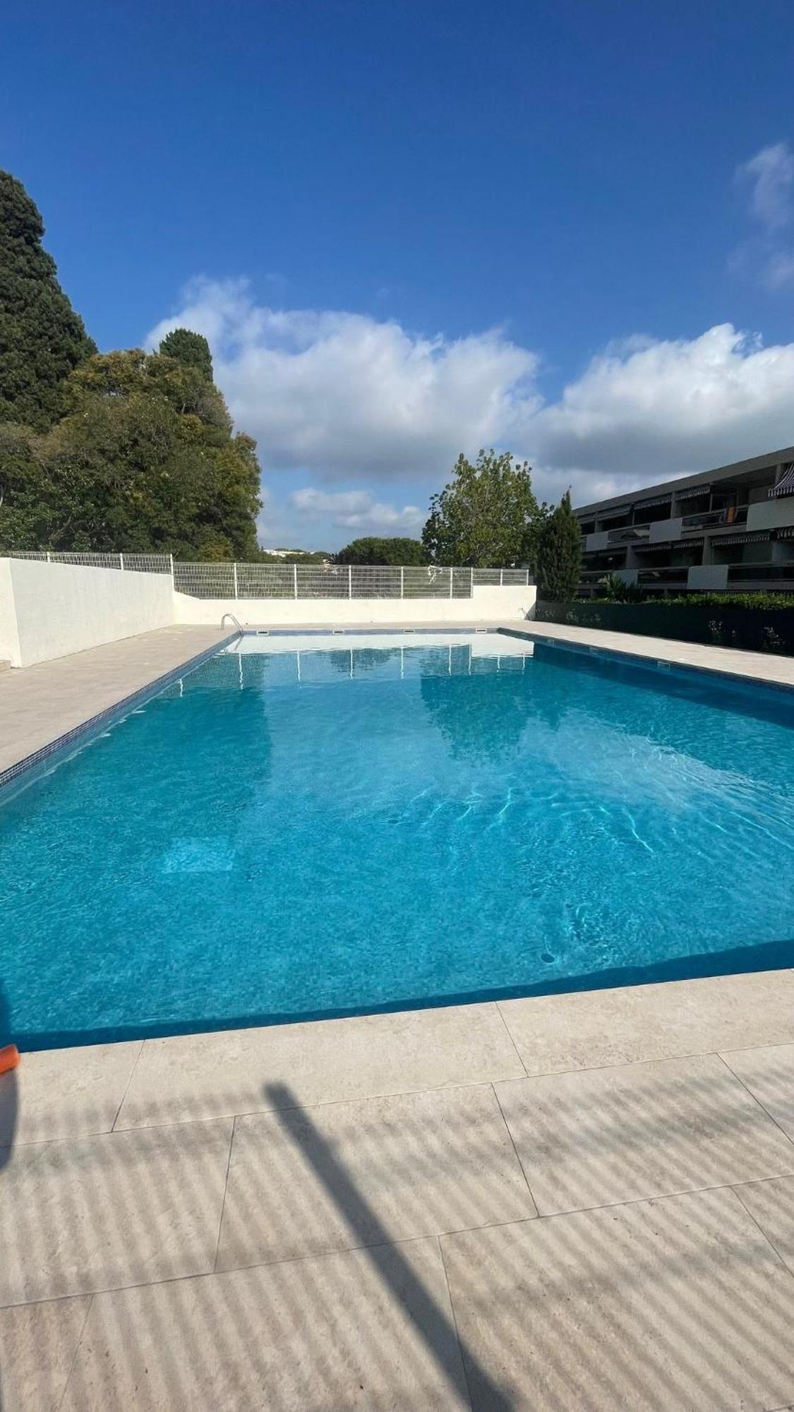 Joli Studio Vue Mer, Piscine, Tennis, Parking Antibes Extérieur photo